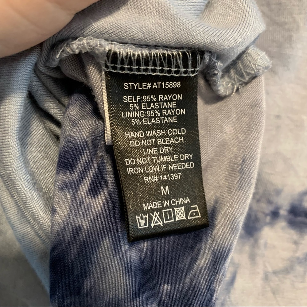 ASTR | Tie Dye Bodysuit - Picture 15 of 16